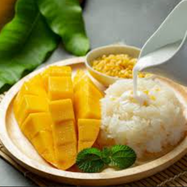 Review Makanan Mango Sticky Rice Thailand Manis Gurih Pas